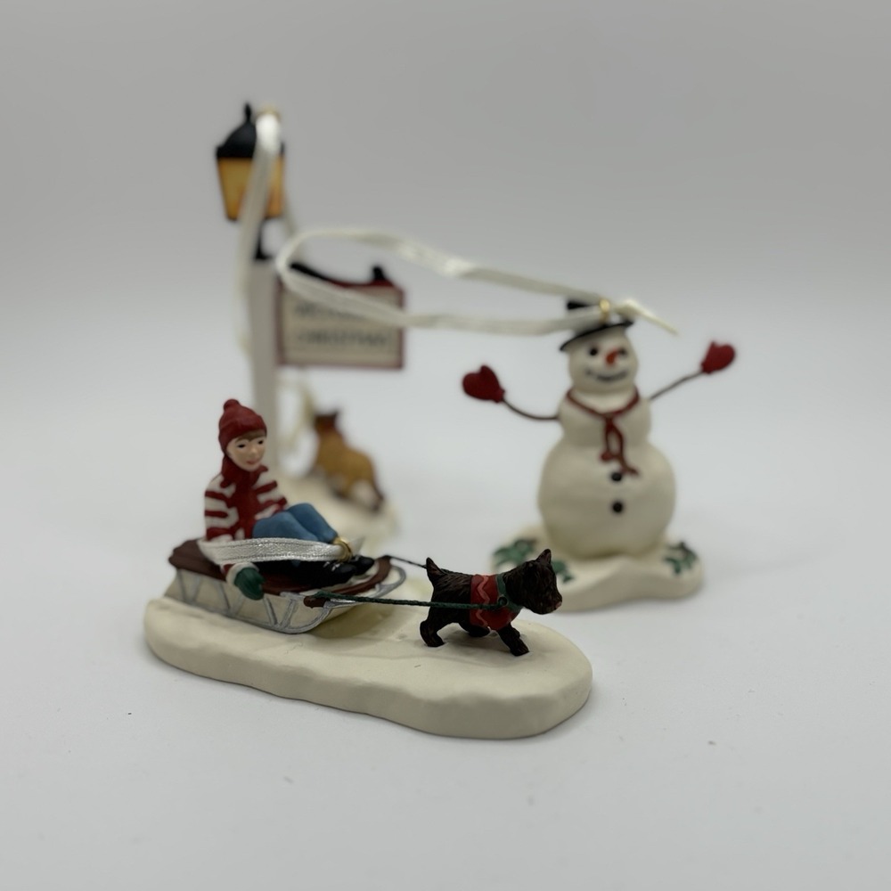 2001 Victorian Christmas Memories,Thomas Kinkade Hallmark Keepsake‎ Ornaments